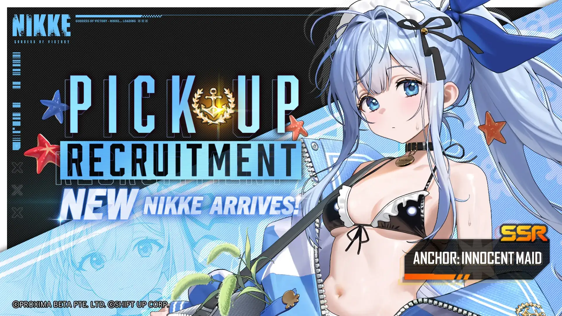 Anchor: Innocent Maid Banner - NIKKE: Goddess of Victory Gacha Recruitment Simulator