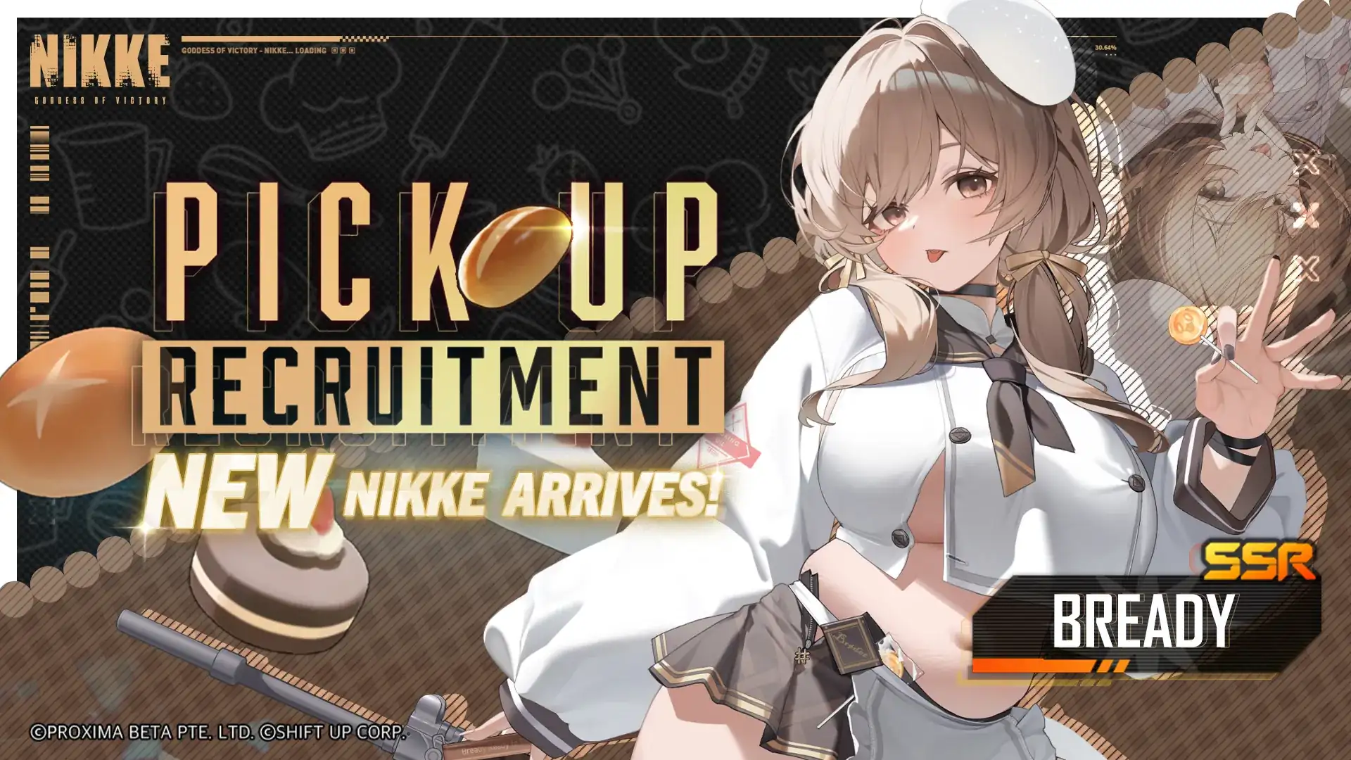 Bready Banner - NIKKE: Goddess of Victory Gacha Recruitment Simulator