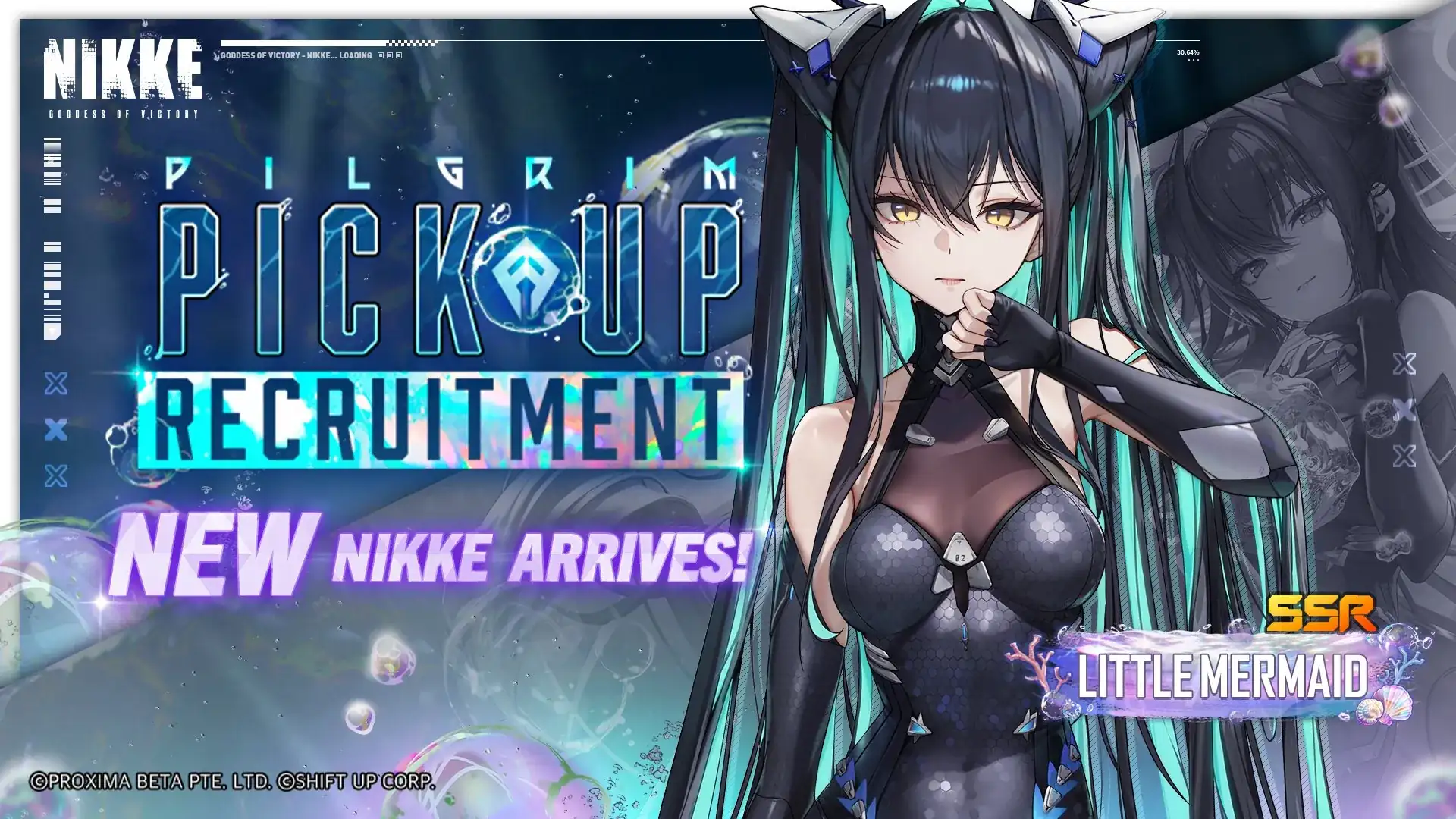 Little Mermaid Banner - NIKKE: Goddess of Victory Gacha Recruitment Simulator
