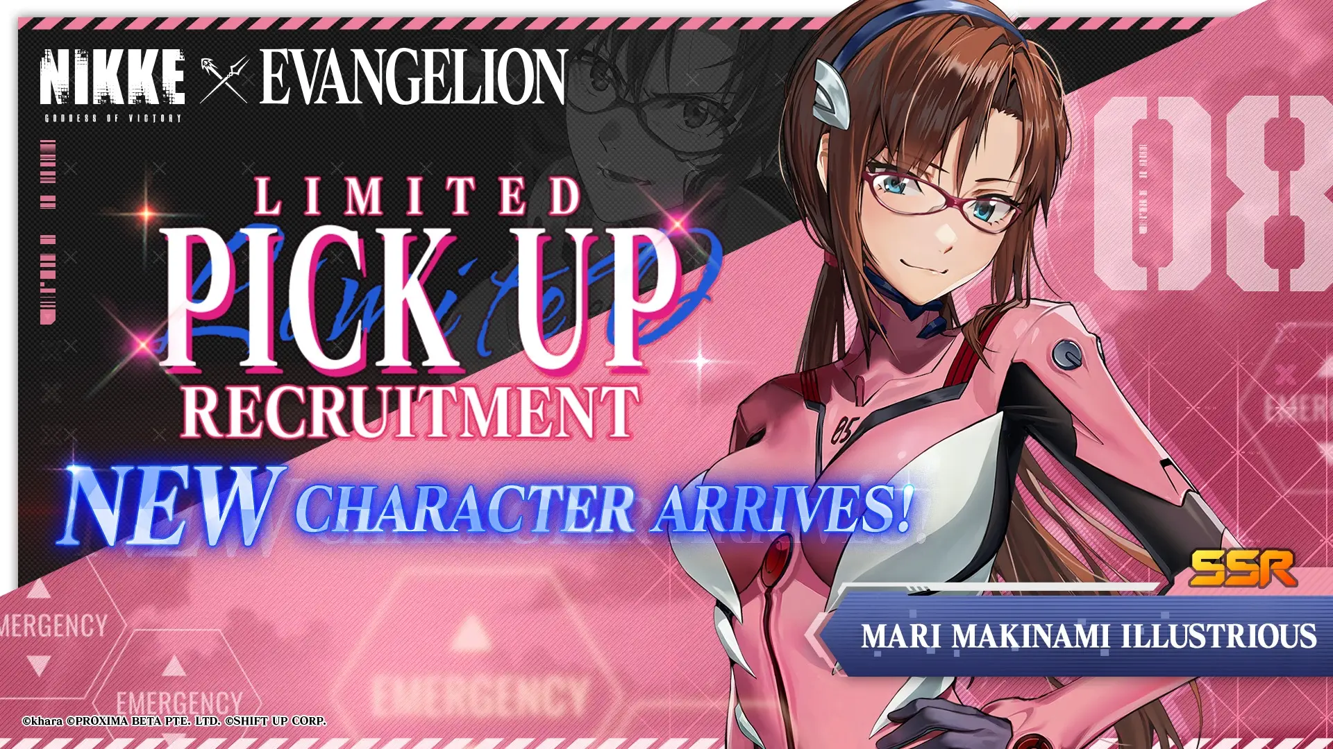 Mari Makinami Illustrious Re-Pick Up Banner - NIKKE: Goddess of Victory Gacha Recruitment Simulator