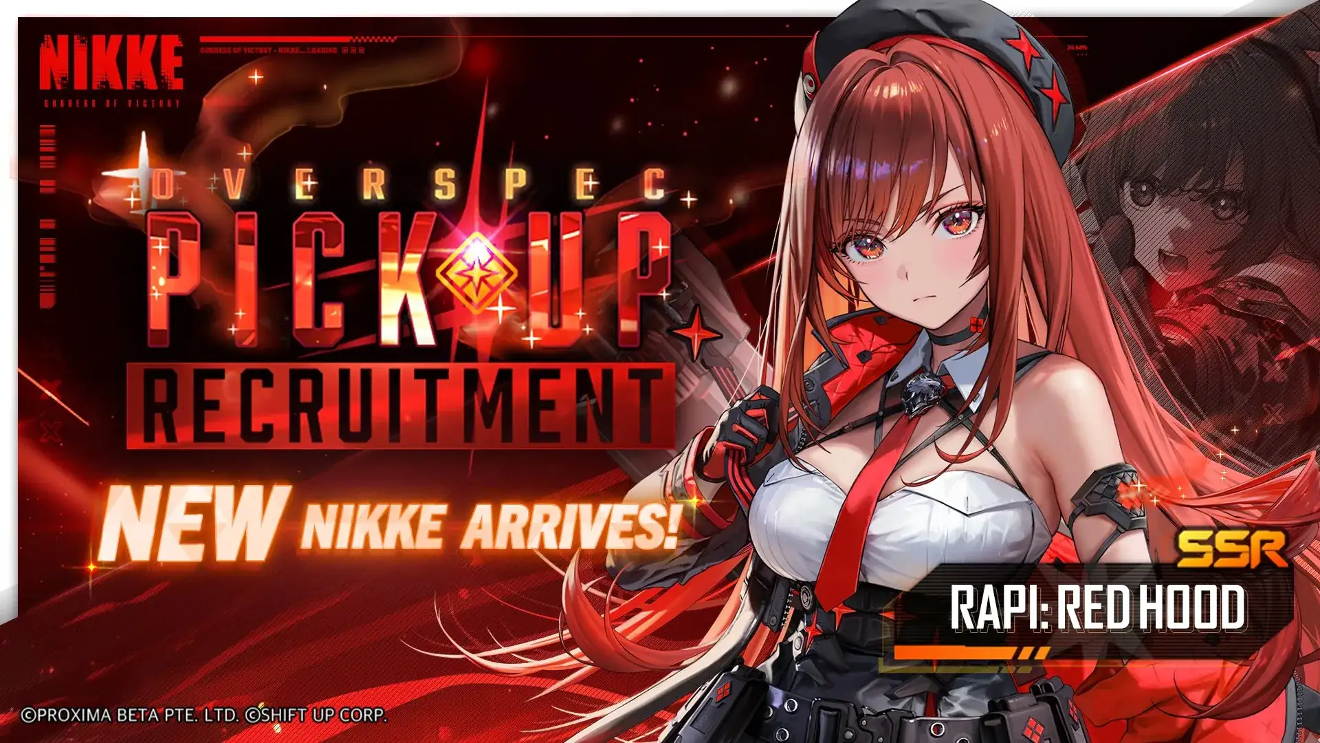 Rapi: Red Hood Banner - NIKKE: Goddess of Victory Gacha Recruitment Simulator