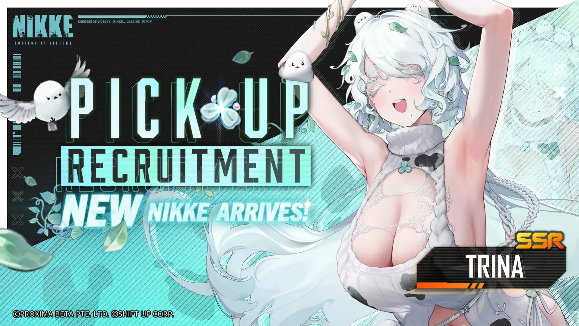 Trina Banner - NIKKE: Goddess of Victory Gacha Recruitment Simulator